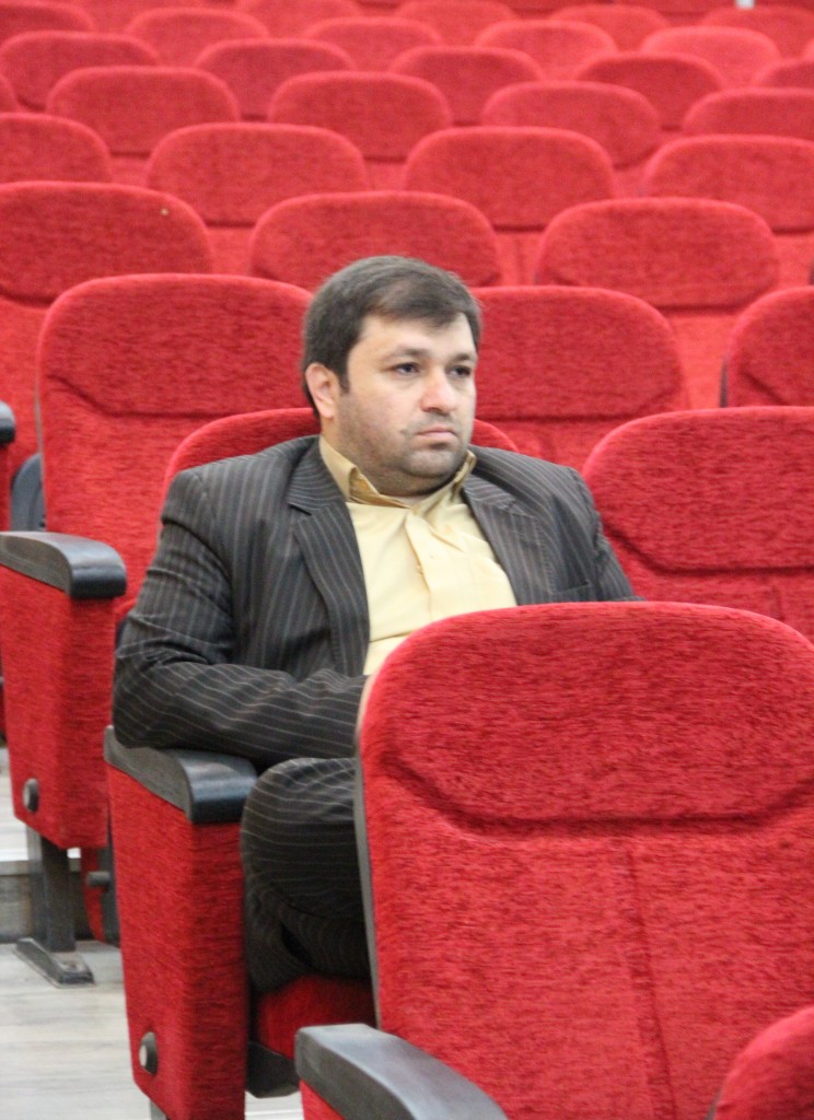 روزبه نصیری ، مراسم تجلیل از اساتید یک ساعت قبل از آغاز برنامه 