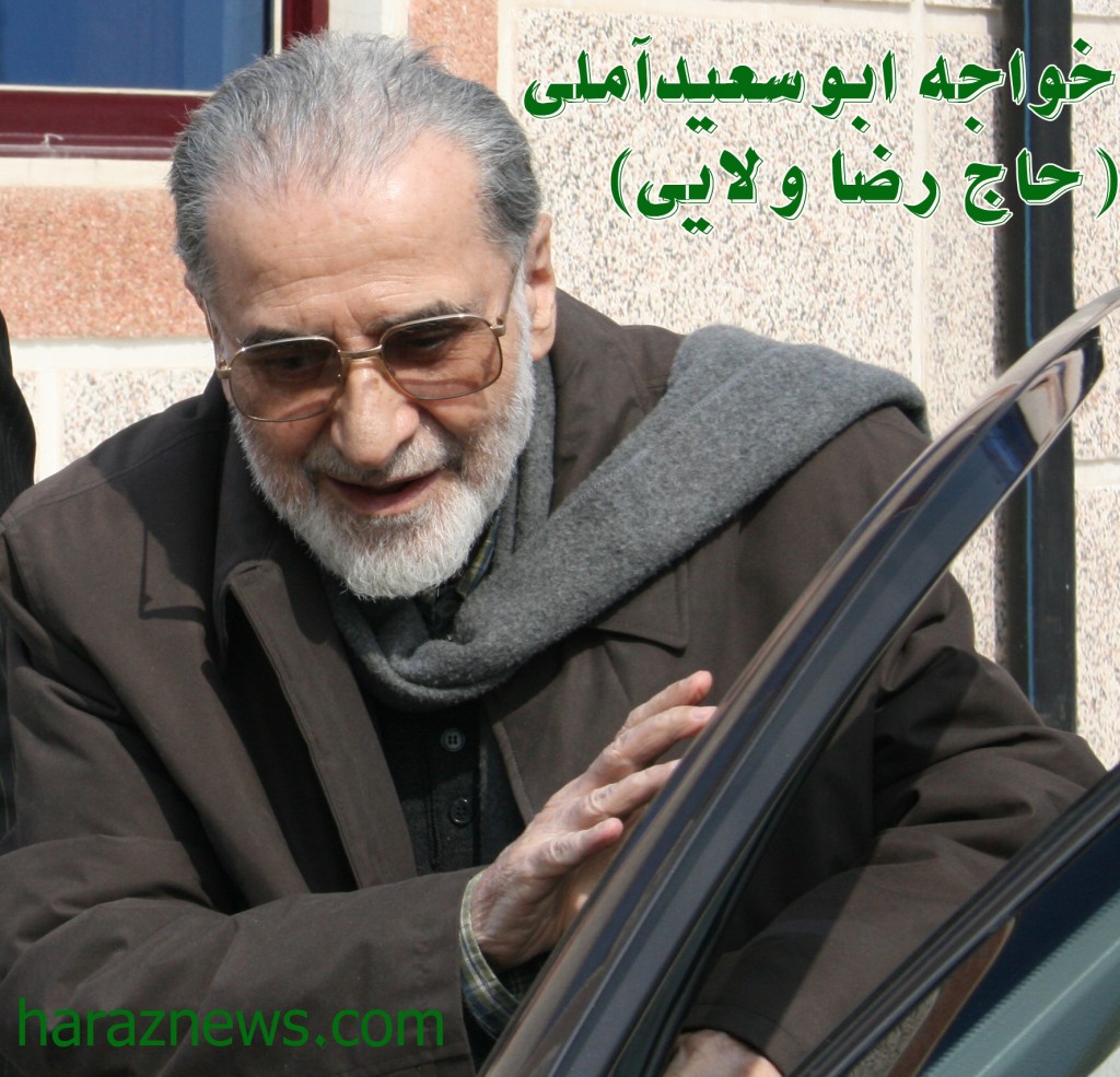 خواجه ابوسعیدآملی(حاج رضا ولایی)