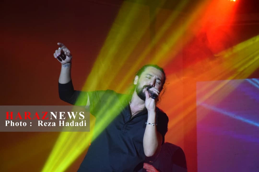 کنسرت امیر عباس گلاب آمل / عکس