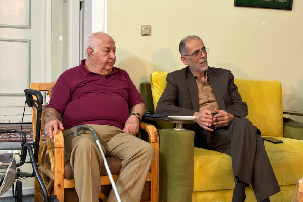 دیدار فرماندهان دوران دفاع مقدس آمل با تیمسار «احمد نیکزاد»