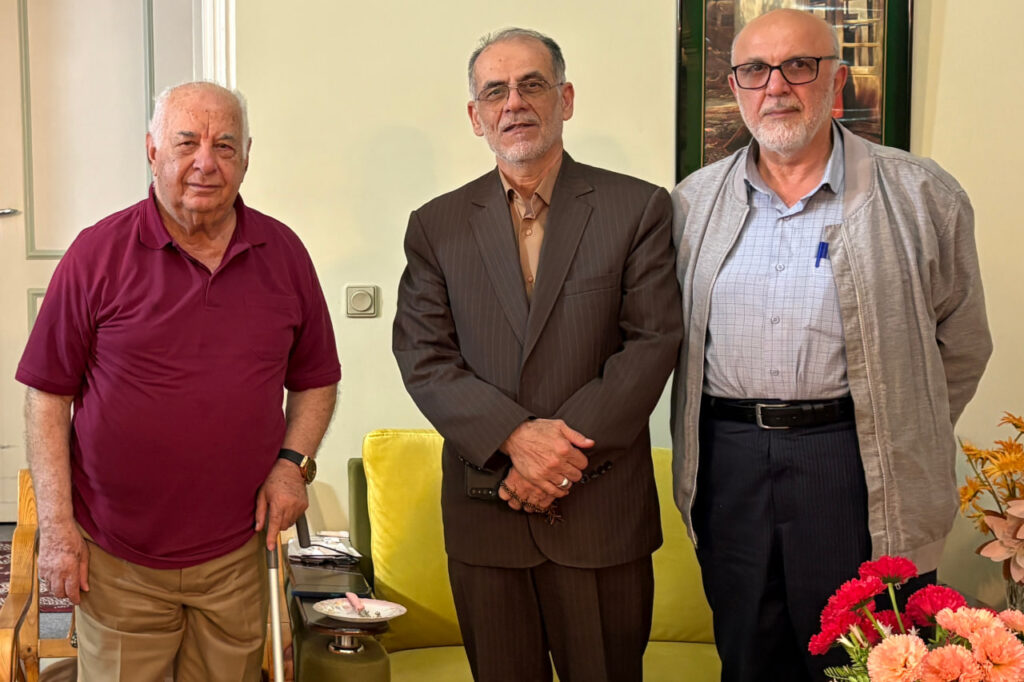 دیدار فرماندهان دوران دفاع مقدس آمل با تیمسار «احمد نیکزاد»