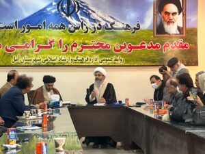 آغاز مراسم اعتکاف در ۵۷ مسجد شهرستان آمل با حضور گسترده دانش‌آموزان