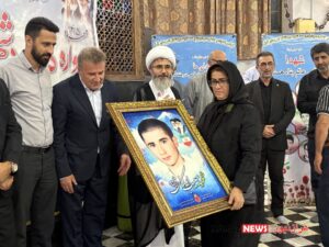 مراسم افتتاحیه یادواره ۱۵۵ شهید ورزشکار شهرستان آمل + فیلم و عکس