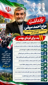 یادداشت دبیر و سخنگو جبهه ائتلاف نیروهای انقلاب اسلامی شهرستان آمل      ضرورت وحدت و انسجام ملی، صیانت از هویت انقلابی آمل و رسیدگی به مطالبات مردم در شرایط حساس کنونی